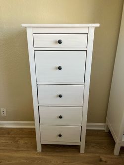 IKEA- white 5 drawer dresser