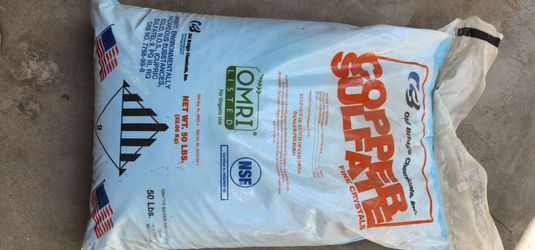 Copper Sulfate 50 lbs
