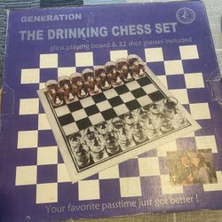 The Drinking Chess Set