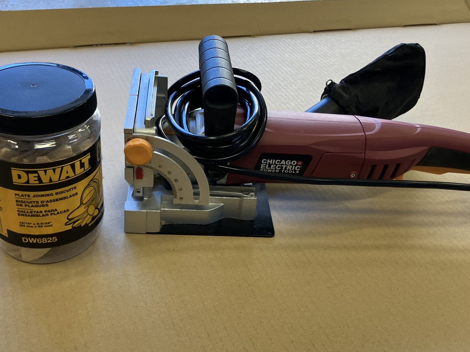 NEW BISCUIT/PLATE JOINER