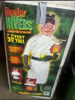 Halloween Rare Dr. Shivers Animatronic