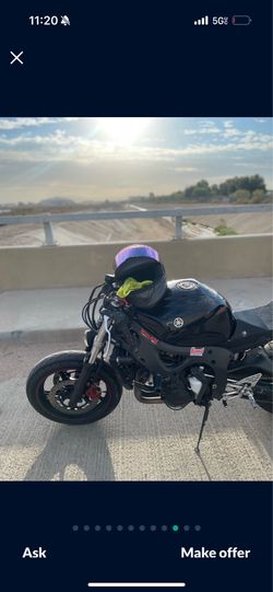 2005 Yamaha 600r R6 Motorcycle