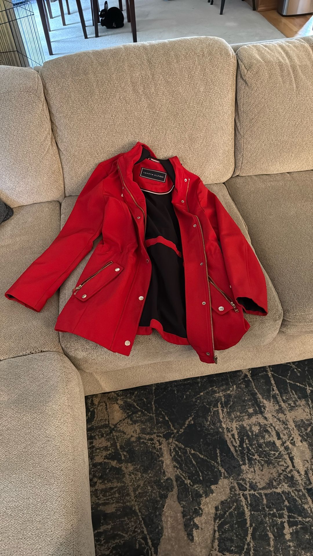 Tommy Hilfiger - Anorak Zip Chic Red Jacket