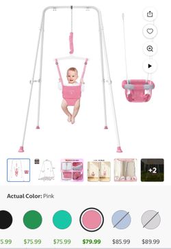 2 in 1 baby swing & jumper