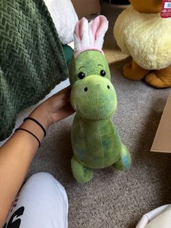 Green bunny dinosaur