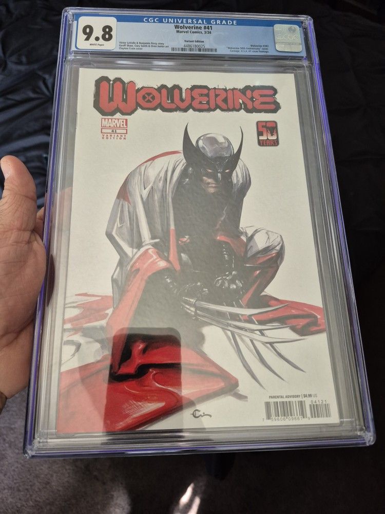 9.8 Cgc Graded Wolverine Issue #41
