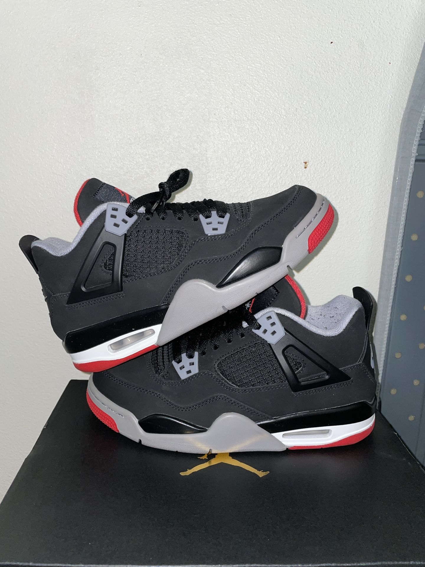 Air Jordan 4 Bred Size 6.5y