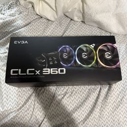 EVGA CLCx 360 All-in-One CPU Liquid Cooler with LCD Display