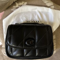Black Coach Madison Shoulder Bag 