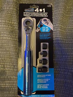 Power Torque 4-in-1 Interchangeable Ratchet Set