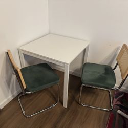 Dining Table & 2 Chairs