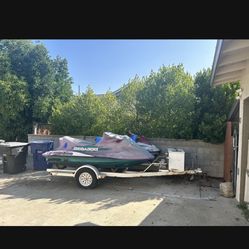 Sea Doo Jetskies With Trailer