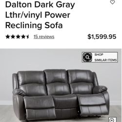 Reclining Couch  - Power!