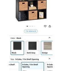 9 Cube Storage Organizer 