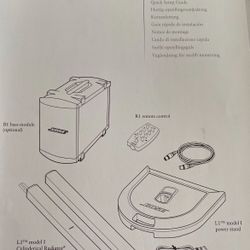 Bose Audio System L1