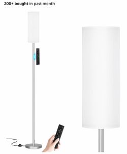 64'' Floor Lamps for Living Room with Remote Control and Stepless Dimmable Colors Temperature & Brightness