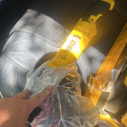 Brand New 13 Amp Dewalt Corded Grinder Open, But Never Used