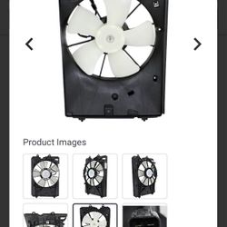 Cooling Fan Assembly Replacement 2011 Honda Pilot - Radiator Fan Driver Side, 3.5L 6Cyl, All Wheel Drive, Single fan