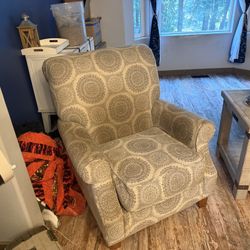 3 Peace, Set Two Chairs In A Table