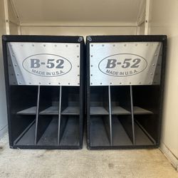 Pair Of B-52 Subwoofers 