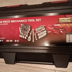 HUSKY 50PC 1/4" MECHANIC RATCHET SET $50