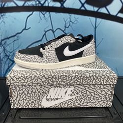 Jordan 1 Retro Low OG Black Cement
