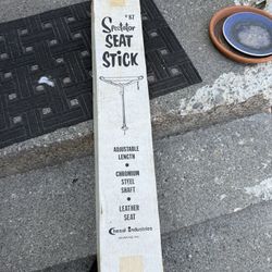 Vintage Spectator Seat On A Stick!