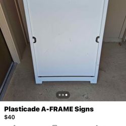 Plasticase deluxe sign holder  36x24 