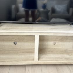 White Oak Wayfair (Sunbury) TV Stand- Like New!