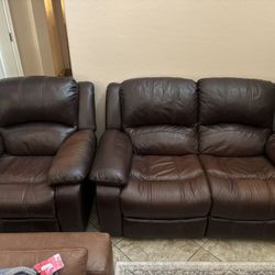 Recliner Love Seat And And Recliner 