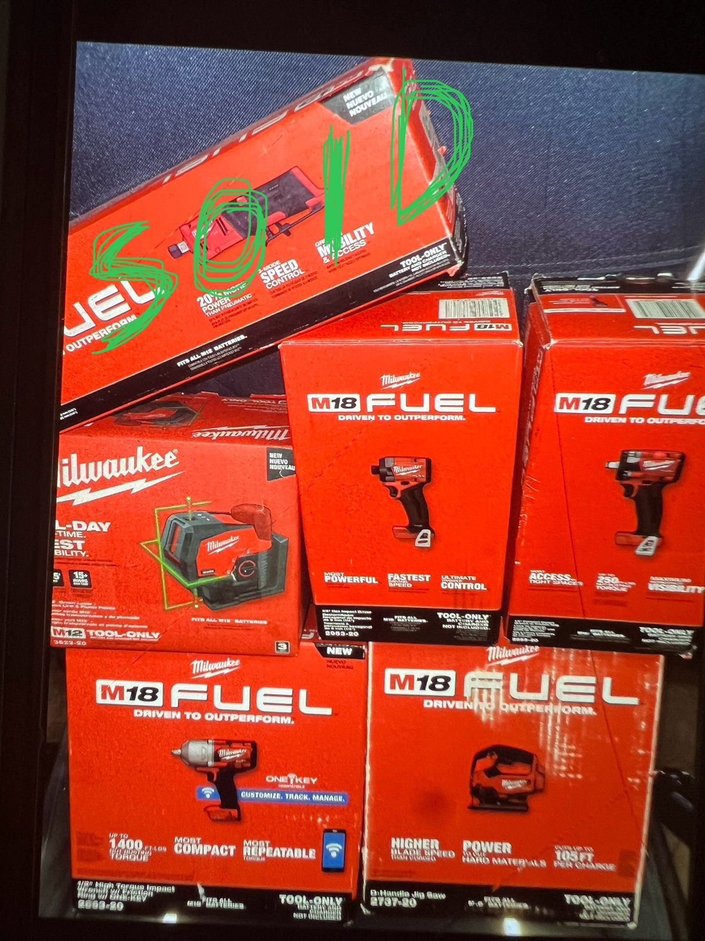 Milwaukee Tools All Brand New 