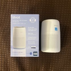 Levolt Mini Air Purifier w/Night Light