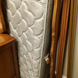 Serta Perfect Sleeper Full Mattress With Wood Headboards Bed Frame