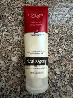 Neutrogena Moisture Wrap Daily Repair Body Lotion 8.5 fl oz $30