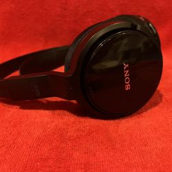 Used Black Sony Wireless Stereo Headphones  MDR-RF912R
