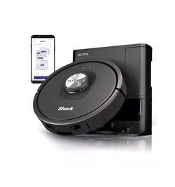 Shark Matrix Self Emptying 13.39 in. Robotic Vacuum with Smart Navigation Self-Cleaning Brushroll