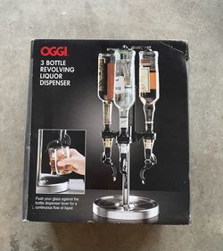 Oggi 3 Bottle Liquor Dispenser