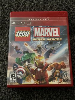 PS3 Lego Marvel Super Heroes Game