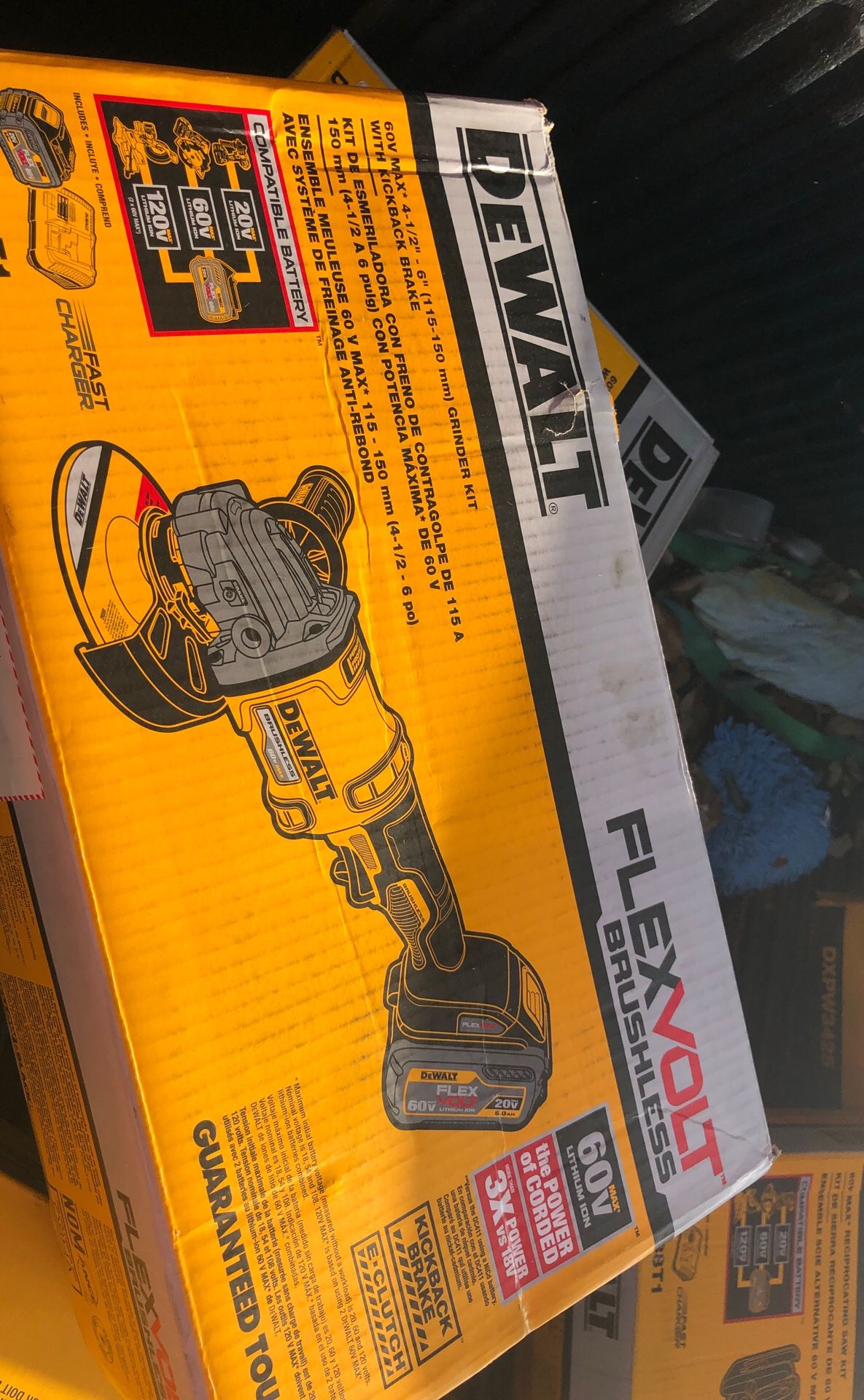 Dewalt Flexvolt Grinder