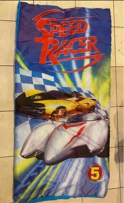 Speed Racer Kids Sleeping Bag 54"x 28"