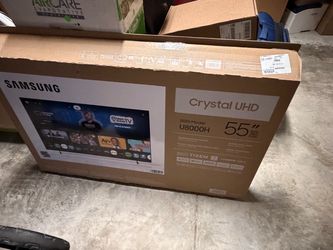 Samsung 55" Crystal UHD Smart TV