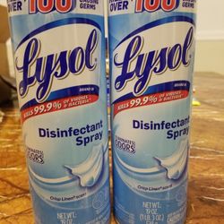 Lysol (2 )19oz Can For $25.00