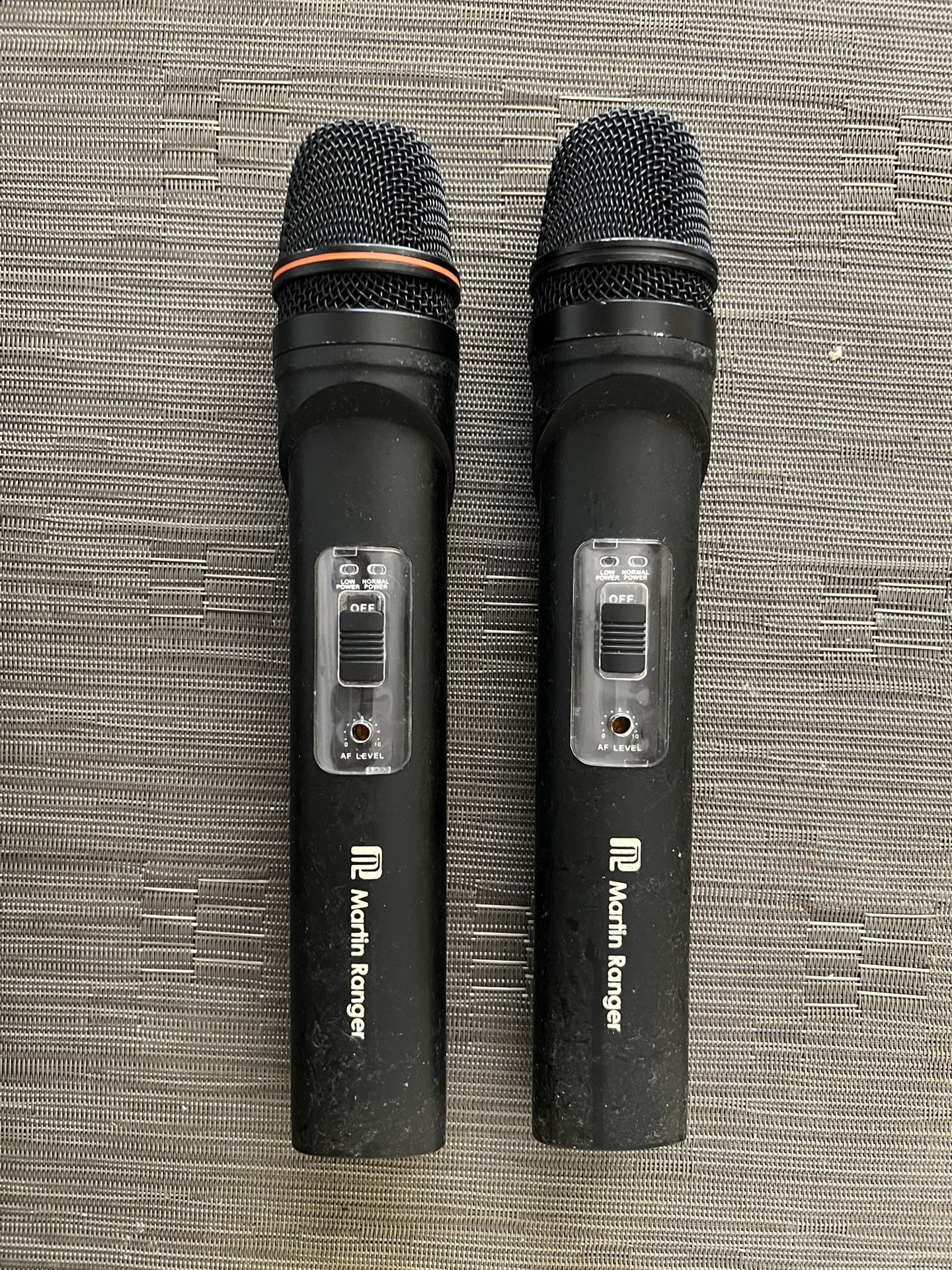 2x Martin Ranger Microphones Wireless