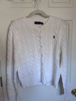Polo Ralph Lauren Cardigan White XXL