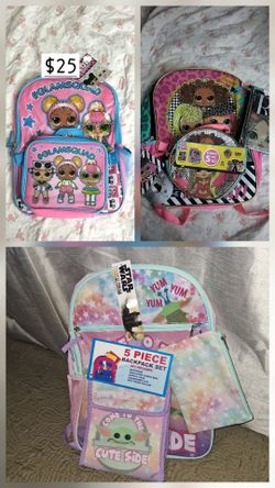 LOL, Star Wars Backpack Each $25