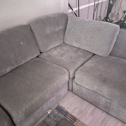 Sectional With The Ottoman