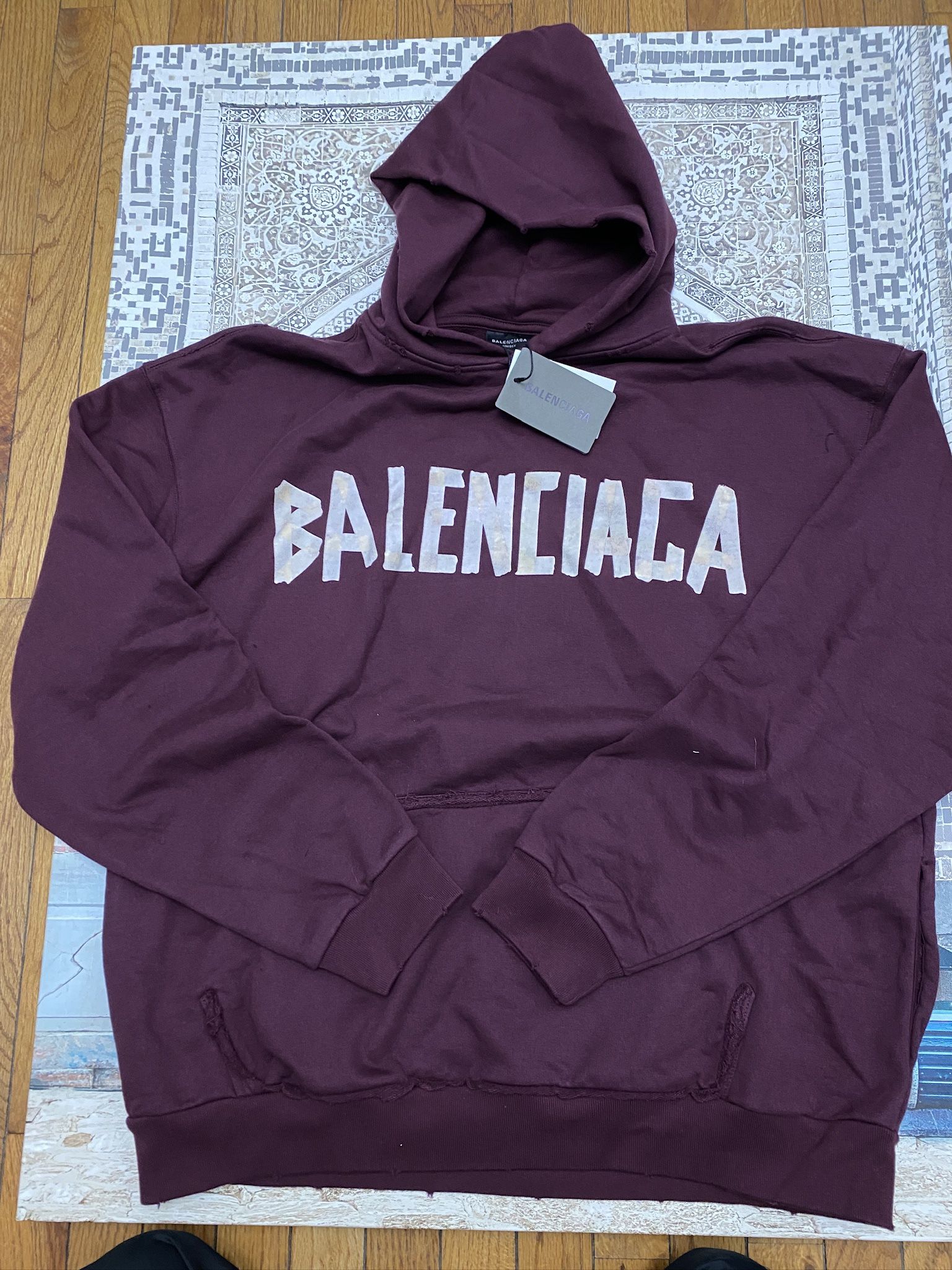 Balenciaga Tape Hoodie