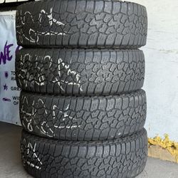 215/65/17 Fallen Wild peak AT Used Set Only $140 Installed 