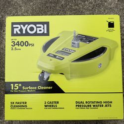 Ryobi 15” Surface Cleaner For Pressure Washer 