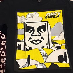(M) OBEY T-SHIRT FULL GRAPHIC 